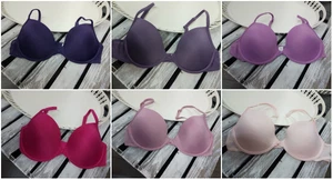 EX M&S LADIES PADDED UNDERWIRED BRA VARIOUS COLOURS (MC30)