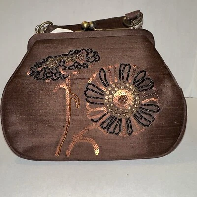 Cartera de lentejuelas de seda Talbots Foto 1 de 4