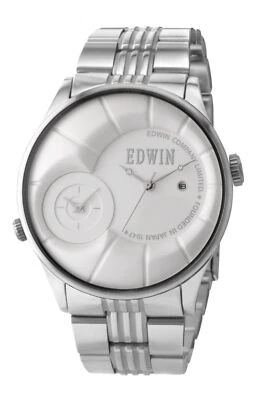 Reloj Edwin VINTAGED Hombre Doble Hora, Caja Acero Inoxidable con Acero Inoxidable Foto 1 de 4