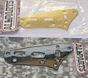Fender Jaguar Upper Control Plate - Chrome or Gold - Allparts USA - Picture 1 of 1