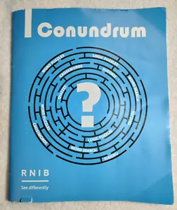 Rätsel Puzzle (Blindenschrift für Blinde) - Bild 1 von 1