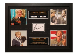 Robin Williams Signed Ltd Edition Framed Picture Memorabilia - Picture 1 of 1