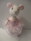 American Girl Angelina Ballerina Puppe l0" gekleidet in rosa komplett 2000