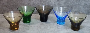 Heavy Bottom Shot Glasses Liqueur Glasses 2 oz Set of 5 - Picture 1 of 7