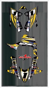 YFZ450 YFZ450R Yamaha YFZ 450R 14-16 SEMI CUSTOM GRAPHICS KIT ANNIVERSARY Specs - Bild 1 von 1