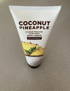 Bath & Body Works Coconut Pineapple Ultra Shea Body Cream 8 oz New Rare - Picture 1 of 2