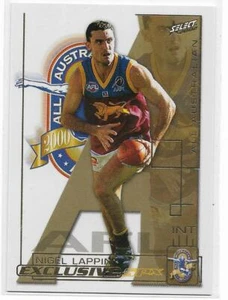 2002 Select Exclusive SPX All Australian (AA20) Nigel LAPPIN Brisbane :::: - Picture 1 of 1