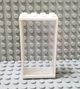 LEGO White 2x4x6 City Friends Window Piece - Picture 1 of 1