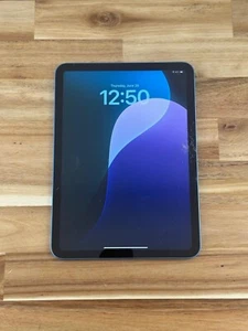 Apple iPad 10th Gen (A2696) - 64GB Blue Wi-Fi 10.9-inch -Read Desc - Afbeelding 1 van 12