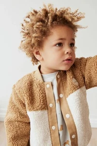 Jamie Kay Size 4 Boys Jacket - Buckwheat - Picture 1 of 7