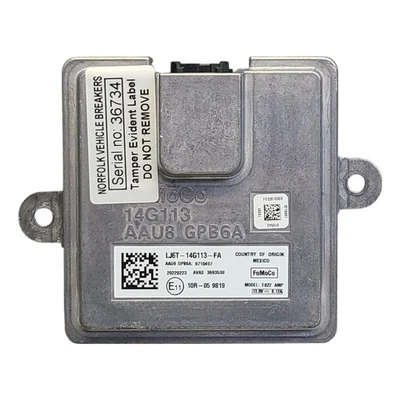 Ford Kuga MK3 Collision Control Module LJ6T14G113FA - Image 1 of 4