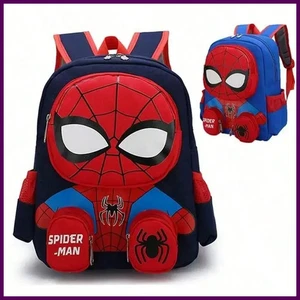 Spider-Man Mochila Escolar Mochila Infantil Resistente a la Sucia Jardín de Infantes Dibujos Animados - Imagen 1 de 29
