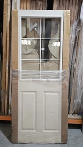 Premdor 6 Light Clear Glazed Smooth Door 1981 x 838 x 44mm - Picture 1 of 7