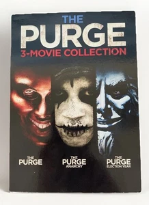 The Purge DVD Three Movie Collection The Purge Purge Anarchy Wahljahr - Bild 1 von 9