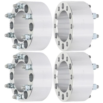 4 pcs 6x5.5 Wheel Spacers 3" For Toyota Tacoma 4Runner Chevy Colorado 6Lug - Image 1 of 4
