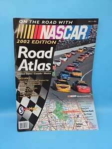 On the Road With NASCAR Road Atlas 2002 Plus Track Diagrams Canada Mexico US PB - Imagen 1 de 12