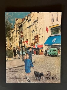 Christie's Auction Catalog Modern Paintings Drawings East Nov 13, 1990  - Picture 1 of 3