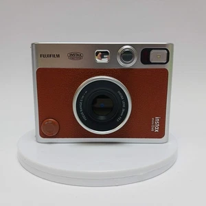 Fujifilm instax mini Evo Hybird Instant Camera Brown - Picture 1 of 8