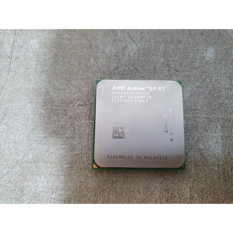 AMD Athlon 64 X2 AD03800IAA5CU Dual-Core Desktop CPU Processor 2.0GHz Socket AM2 - Image 1 of 4