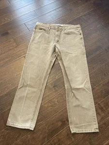 Jeans Lee uomo denim kaki etichettato 40x32 misura 40x32 vestibilità regolare CE10 - Foto 1 di 21