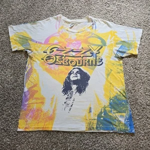 Vintage 1991 OZZY OSBOURNE Diary Of A Madman T-Shirt Large All Over Print 90s - Bild 1 von 8