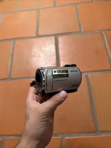 Sony Handycam DCR-SR42 Camcorder Silver 30GB HDD 2.5" LCD 2000x Digital UNTESTED - Picture 1 of 12