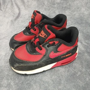 Nike Air Max 90 8C rosse e nere usate - Foto 1 di 10