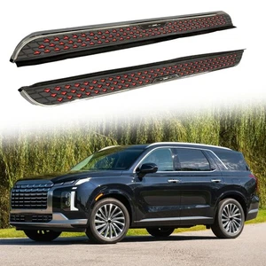 Running Board Side Step Pedals Nerf Bar Fit for Hyundai Palisade 2019-2025 2pcs - Picture 1 of 23