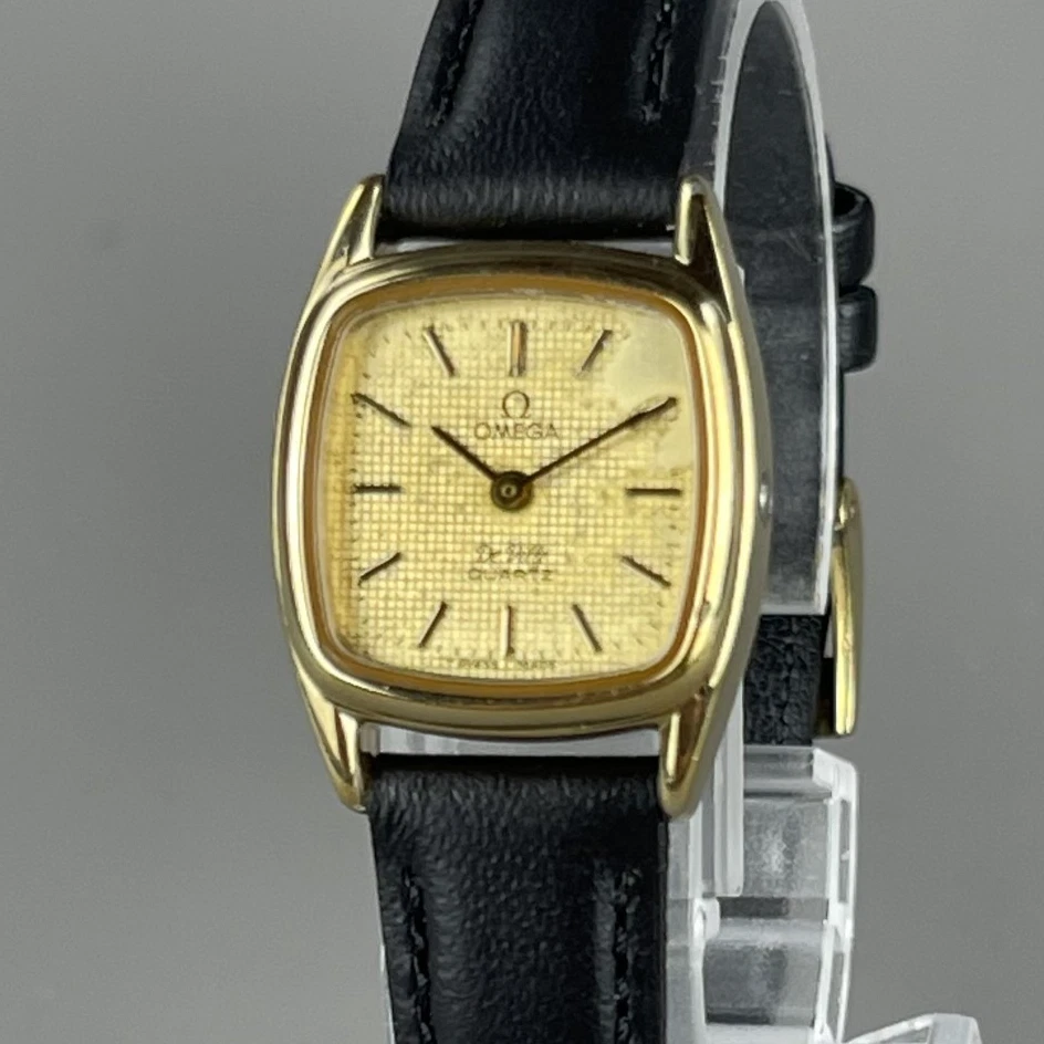 OMEGA De Ville Vintage Ladies Watch New Leather Band New Battery 5910015 - Image 1 of 4