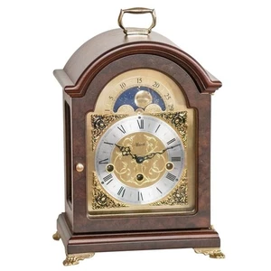 Hermle 23054-030340 Aimee Walnut Westminster Chime Mantel Clock - Picture 1 of 5