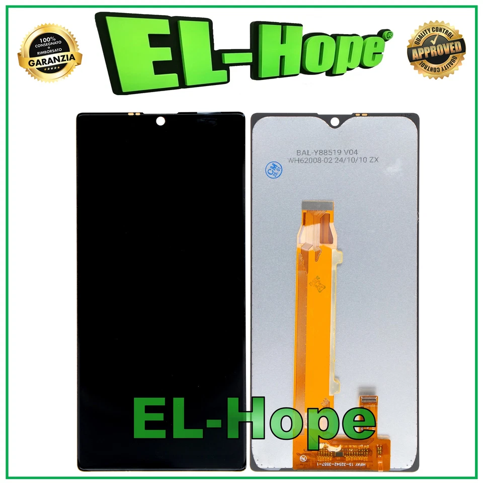 DISPLAY LCD PER CUBOT P40 / P50 TOUCH SCREEN VETRO SCHERMO ASSEMBLATO NERO - Immagine 1 di 1