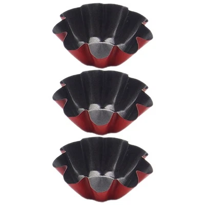  3 Pcs Mini Tartelette Förmchen Kuchen -Backform Schimmel Zum Backen - Bild 1 von 4