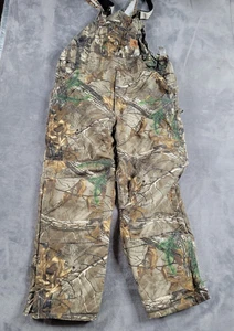 Carhartt Latzhose Realtree Camo Double Knee Herren 44x30 gesteppt gefüttert R54 977 Bibs - Bild 1 von 14