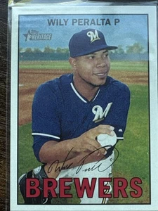2016 Topps Heritage (1-425) - MILWAUKEE BREWERS Team Set - Picture 1 of 1