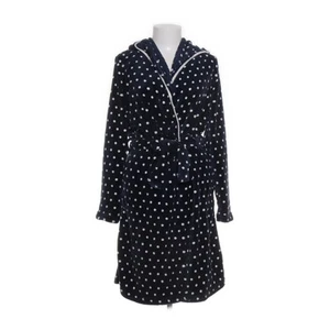 Taubert, Bademantel, Größe: 36, Blau/Weiß, Polyester, Gepunktet, Fleece #nvZ - Bild 1 von 5