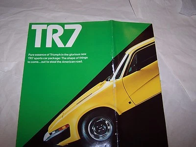 Folleto de ventas para propietarios Triumph TR7 servicio de piezas   Foto 1 de 4