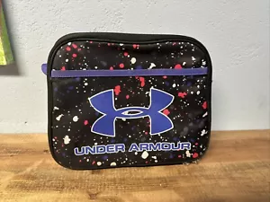 Under Armour Thermos Insulated Lunch Box - Black & Gray - Hard Case - EUC - Picture 1 of 1