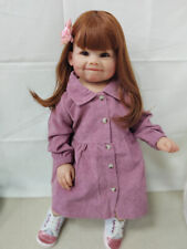 28" Girl Standing Huge Toddler Reborn Baby Doll Lifelike Handmade Toys XMAS GIFT