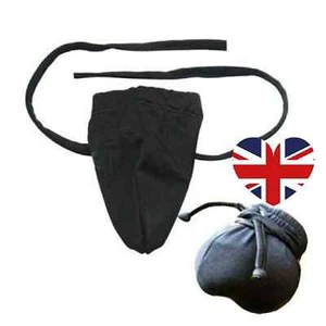 Herren Cock Penis Hoden Beutel Tasche Willy Hoden Pose Hodensack Binden Bräunen - Bild 1 von 1