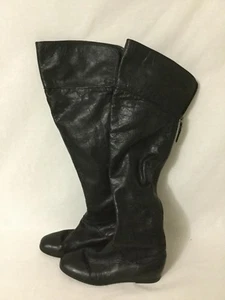  VIA SPIGA Finlay LEATHER OVER THE KNEE Boots women's Size US 6m - Picture 1 of 10
