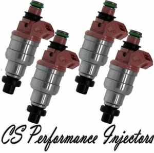 OEM Fuel Injectors Set (4) INP-059 for 91-94 Mitsubishi Eagle Plymouth 2.0L I4 - Picture 1 of 1
