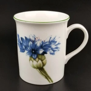 Tazza grande 3-5/8" Villeroy & Boch Germany Flora blu fiordaliso porcellana premium - Foto 1 di 8