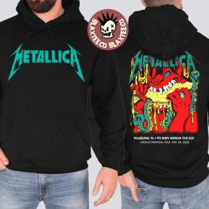 Felpa con cappuccio Metallica Philadelphia 2025 M72 Philly North American Tour il 25 maggio - Foto 1 di 3