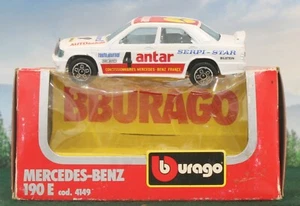 BURAGO - MERCEDES BENZ 190 E - WHITE - DIECAST MODEL MIB 1:43🔥 - Picture 1 of 2