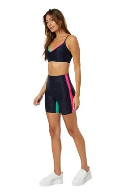 Bicicleta corta Puma Lemlem para mujer azul atlética informal 52396706 talla grande precio de venta sugerido por el fabricante $70 Foto 1 de 4