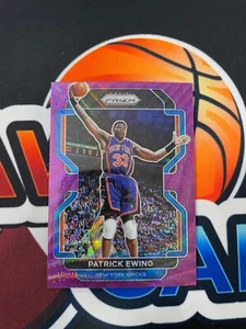 🏀2021-22 Panini Prizm Patrick Ewing Purple Wave Prizm #245 - NY Knicks - Bild 1 von 2