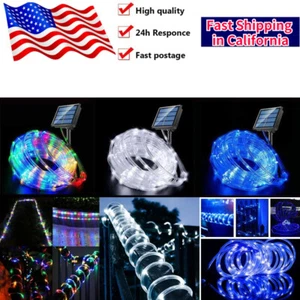 72FT 200LED String Lights Solar Powered Fairy Rope Patio Outdoor Valentine's Day - Picture 1 of 15