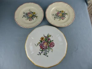 SARREGUEMINES décor LORRAINE lot plat rond + 2 assiettes - Picture 1 of 7