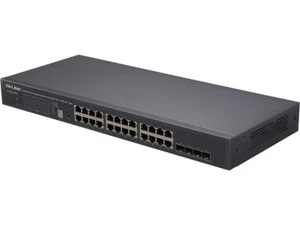 TP-LINK JetStream 24 + 4SFP+ Port Gigabit Switch - T1700G-28TQ V2 - Picture 1 of 8
