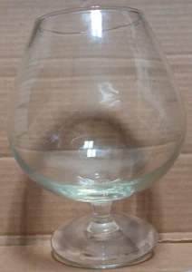 Vintage Princess House Heritage Engraved Crystal Large  Footed Brandy Snifter - Picture 1 of 4